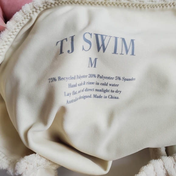 NWOT TJ Swim Bottoms Paige In Sorbet Medium - Picture 7 of 12